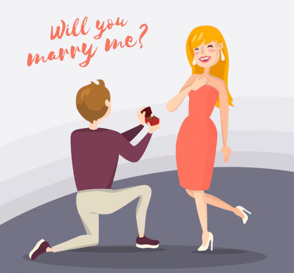 Comment réussir sa demande en mariage !